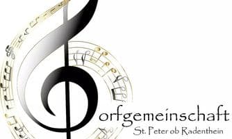 Sängerfest 75 Jahre Dorfgemeinschaft St. Peter
