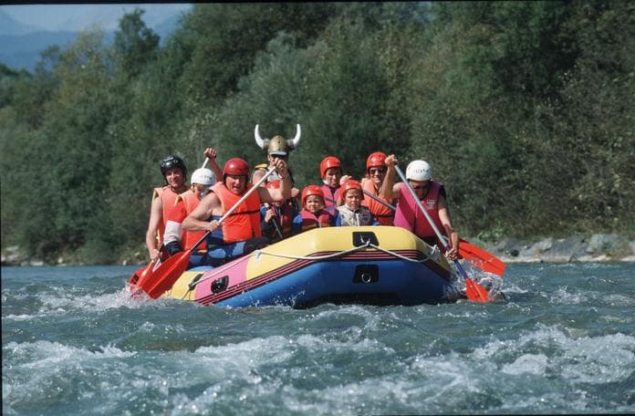 Familienrafting