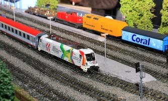 Ausstellung Modelleisenbahnanlage