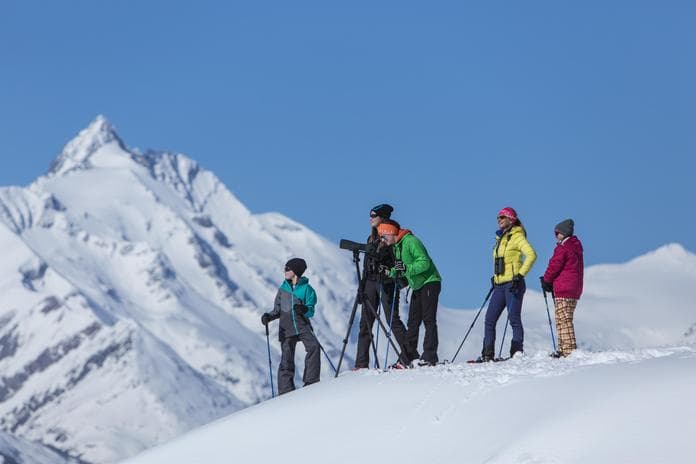Snowshoe Tour in the Face of Großglockner