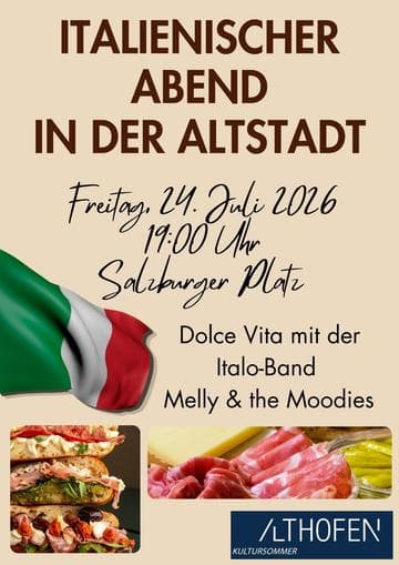 Italienischer Abend in der Altstadt