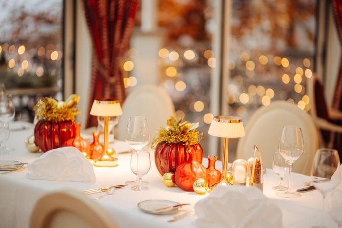 Weihnachten im Restaurant La Terrasse