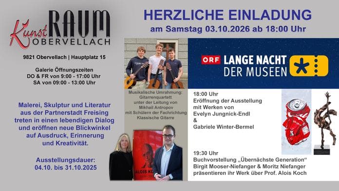 ORF "Lange Nacht der Museen" im KunstRAUM Obervellach