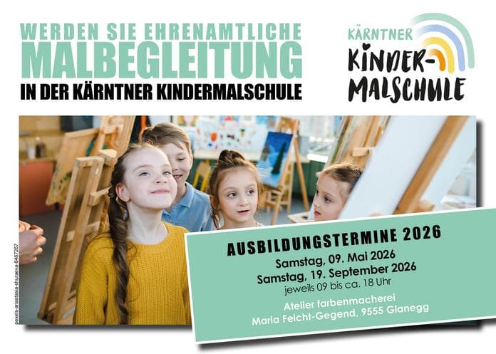 Ausbildung zur ehrenamtlichen Malbegleitung
