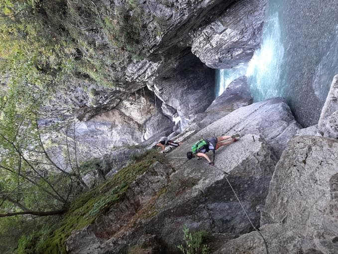 Erlebnis Klettersteig Pirknerklamm