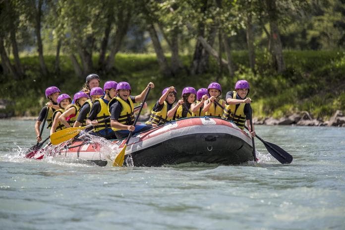 Wildwasserrafting