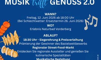 Musik trifft Genuss 2.0 + Siegerehrung & Preisverleihung des Bastelwettbewerbs