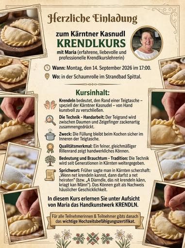 Kärntner Kasnudl Krendlkurs