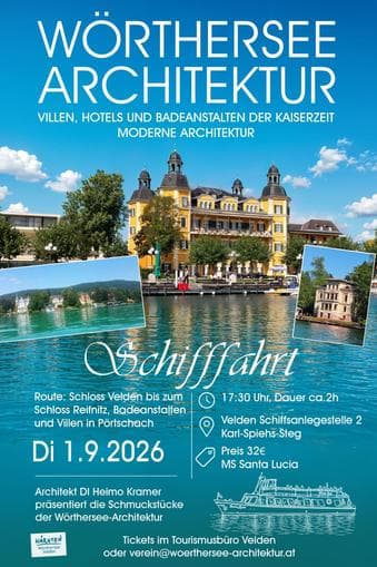 Schifffahrt: Wörthersee Architektur