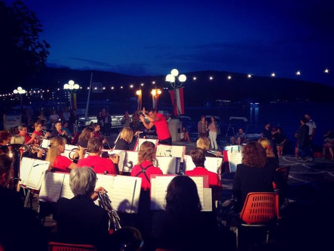 Strandkonzert mit dem Musikverein Velden