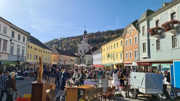 6. Stadtflohmarkt in der Künstlerstadt Gmünd