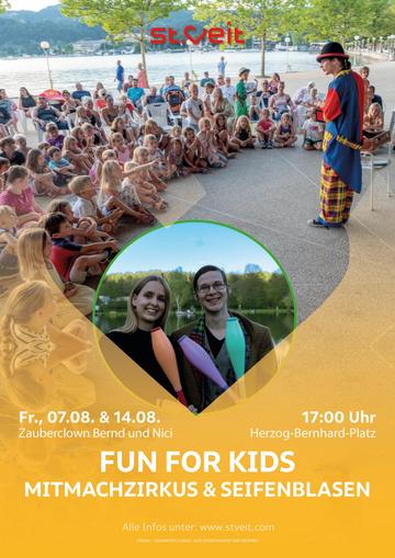 Fun for Kids: Color Laboratory and Participatory Circus