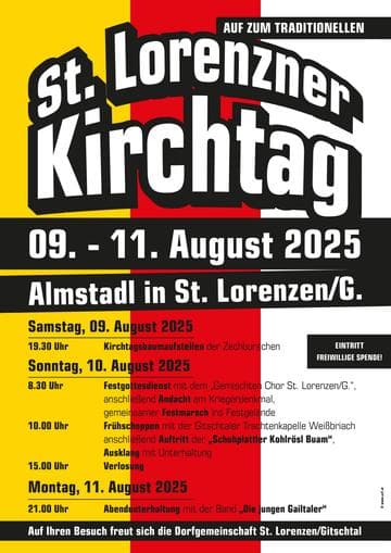 Kirchtag in St. Lorenzen/G.