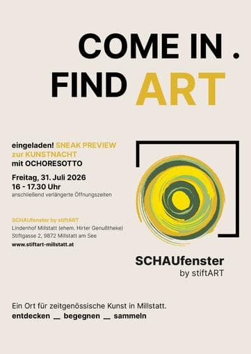 Eingeladen! SCHAUfenster mit OCHORESOTTO