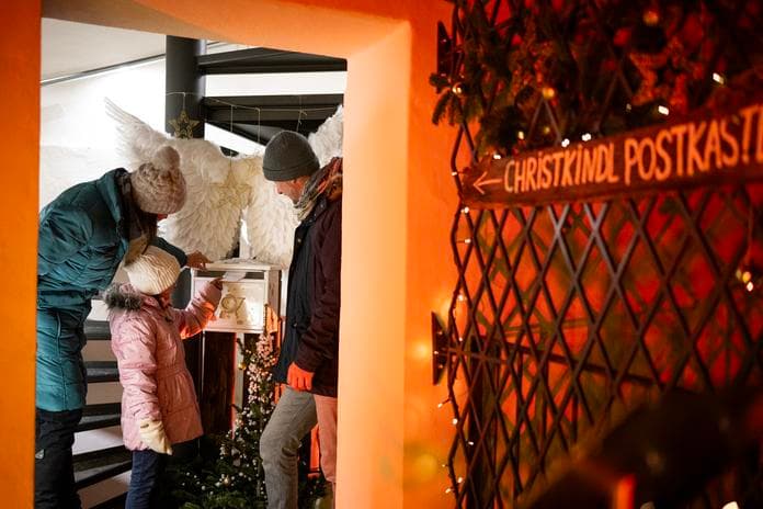 Brief ans Christkind im Barbara-Egger-Park - Millstatt am See