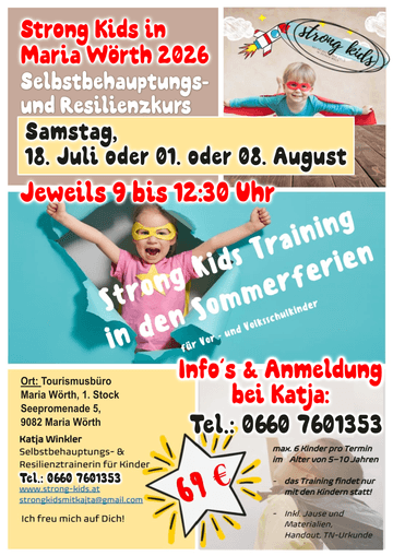 Strong Kids - Resilience Workshop for Children at the Power Place Maria Wörth