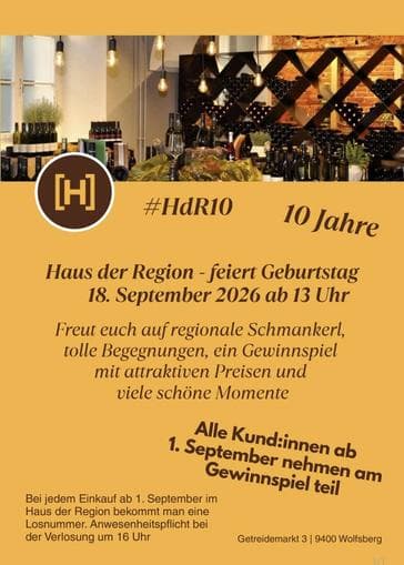 10 Jahre Haus der Region