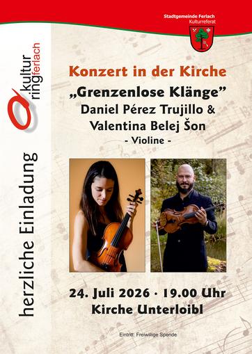 Geigenkonzert "Grenzenlose Klänge"