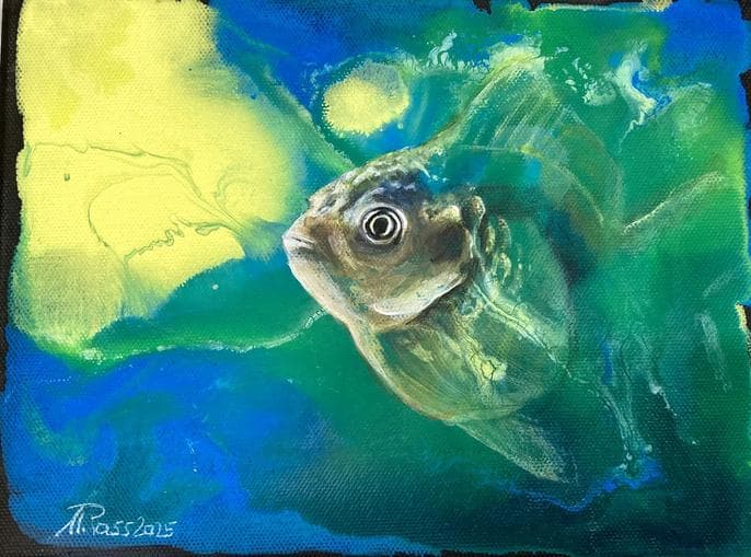 Schicht für Schicht - Acrylmalerei