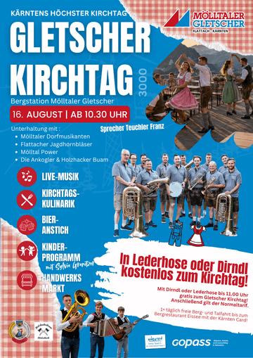 Gletscher Kirchtag