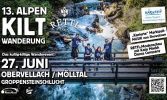 13. Alpen-Kilt-Wanderung in Obervellach