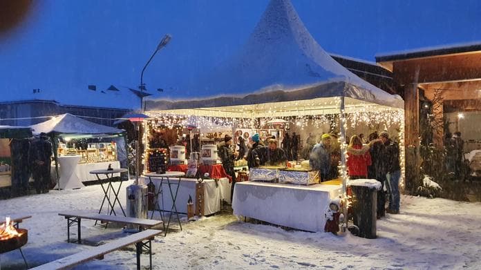 Wintermarkt in Tröpolach