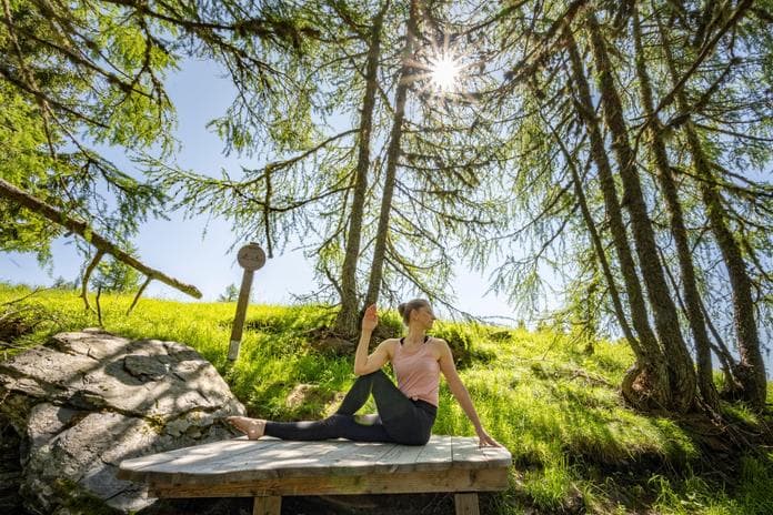 Yoga & Achtsamkeit am Berg