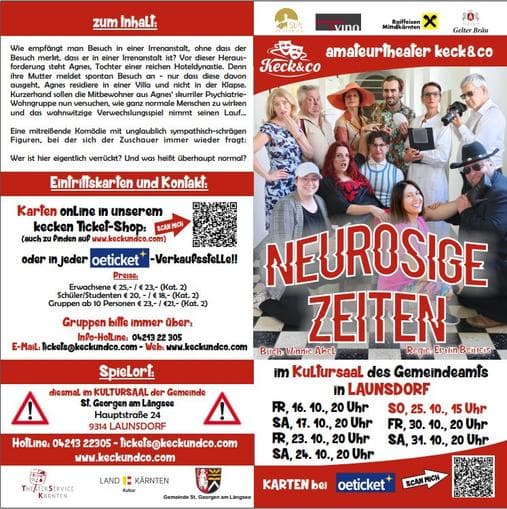 Theater Keck & CO: Neurosige Zeiten