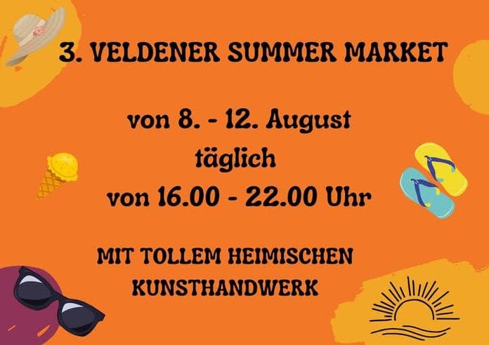 Velden Summer Market with Children's Flea Market