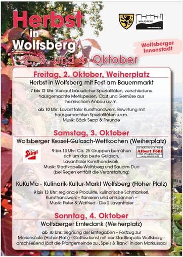 Herbstfest mit dem Bauernmarkt