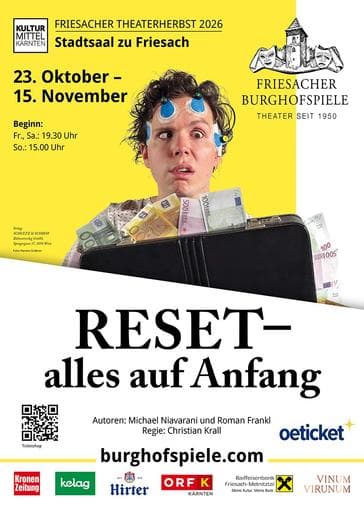 Friesacher Theaterherbst - Reset - alles aud Anfang!