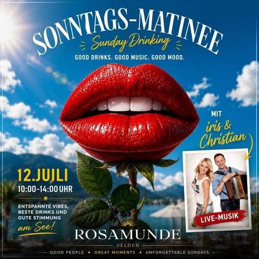 Sonntags-Matinee: Iris & Christian live