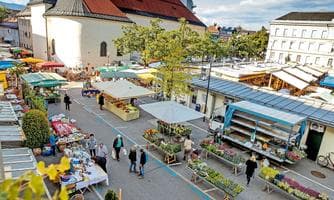 Bauernmarkt am Benediktinermarkt