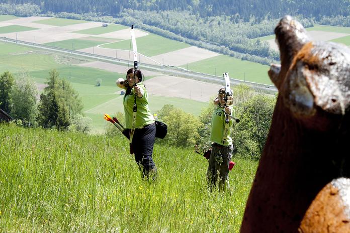 Bogenschießen Schnuppern "Scheibenschießen"