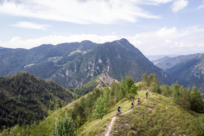 MTB-Tour schwer mit Top-Trails