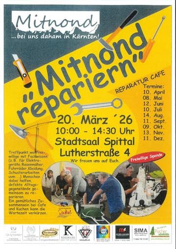 Mitnond reparieren - Reparatur Cafe