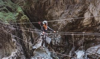 Abenteuer Klettersteig Möllschlucht