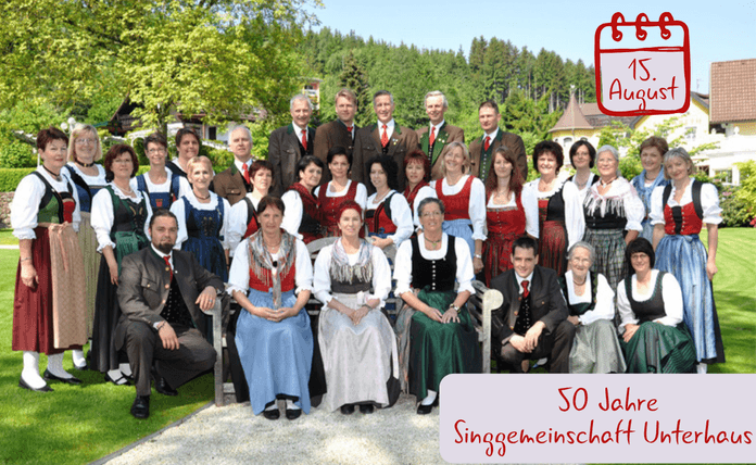 Jubiläumsfest 50 Jahre Singgemeinschaft Unterhaus