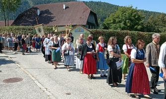 Feuerwehrfest und Jahreskirchtag Radweg