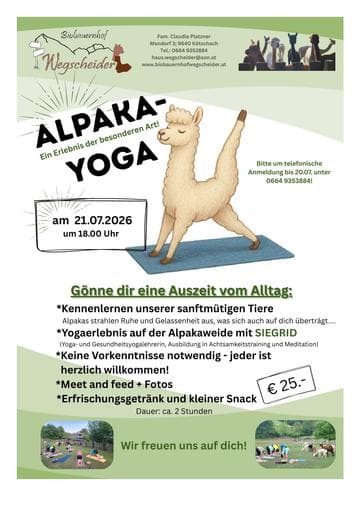 Alpaka Yoga