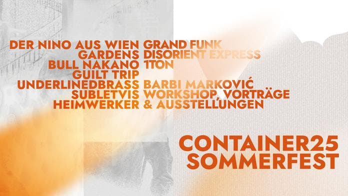Container 25 Sommerfest 2026