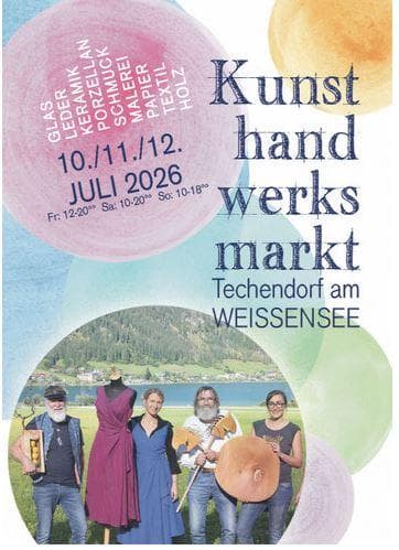 27. Kunsthandwerksmarkt Weissensee