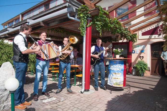 Kirchtag im Gasthaus Ogris in Ludmannsdorf