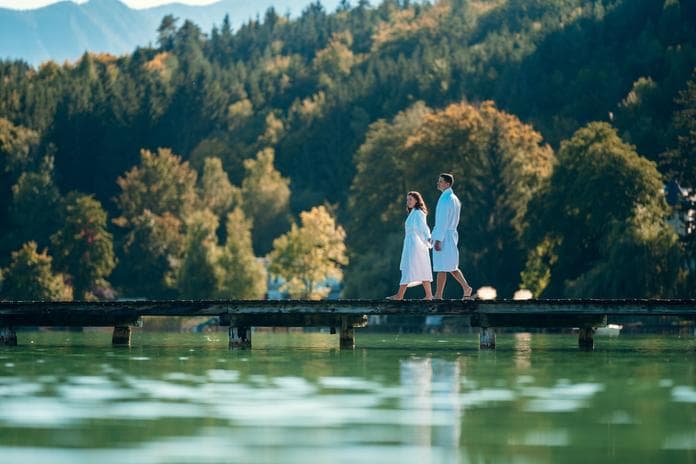 Vitalbaden im Klopeiner See