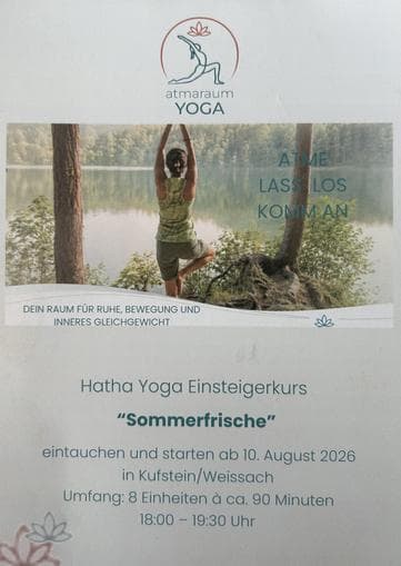 Yoga Einsteigerkurs "Sommerfrische"