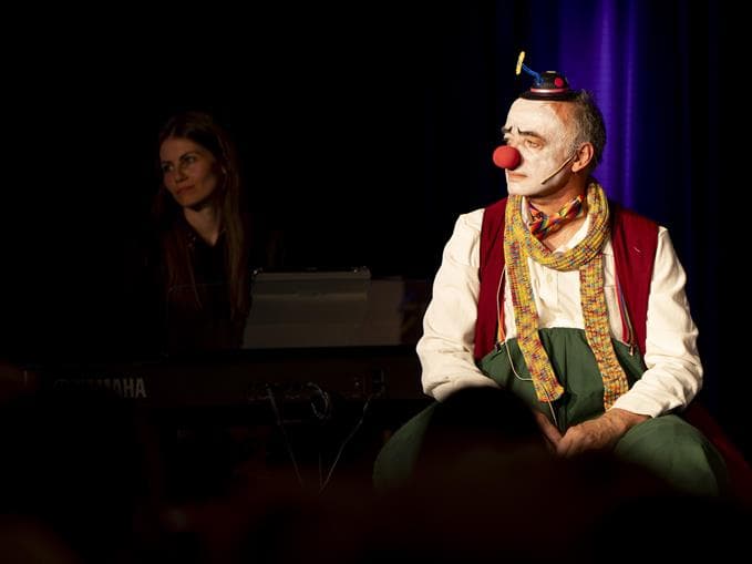Il dolente - der trauerende Clown
