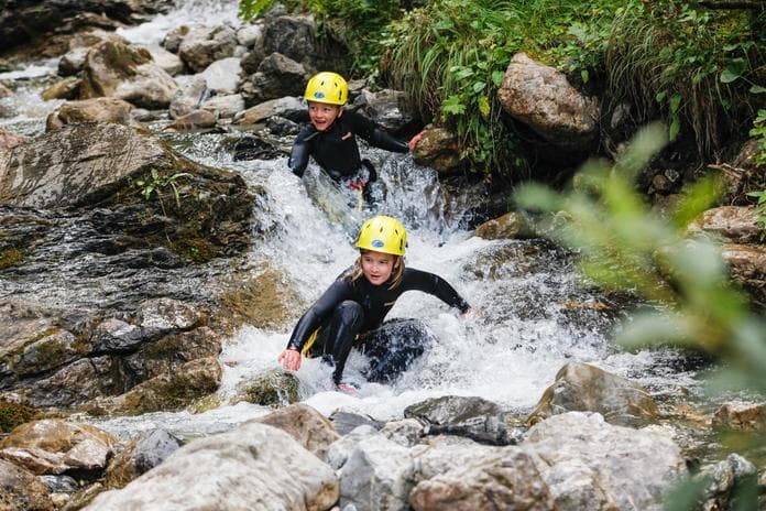 Lech Card - Familienprogramm Canyoning