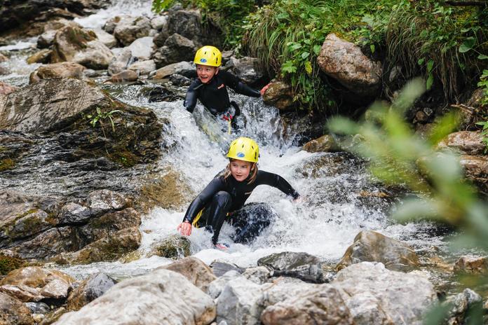 Lech Card - Familienprogramm Canyoning