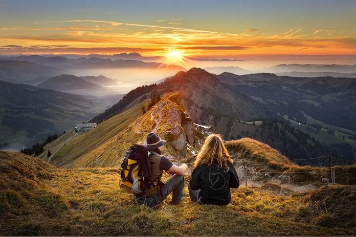 Sonnenuntergangsfahrt am Hochgrat