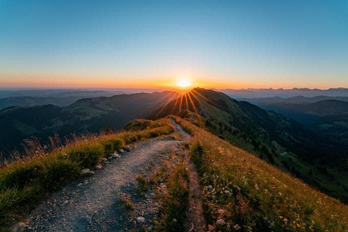 Berggottesdienst zum Sonnenaufgang